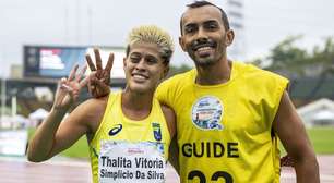 Thalita Simplício conquista o tri mundial nos 400m T11 em Kobe