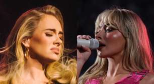 Adele dá palinha de "Espresso", de Sabrina Carpenter, e faz revelação sobre hit