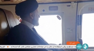 Imagens mostram presidente do Irã dentro do helicóptero momentos antes do acidente