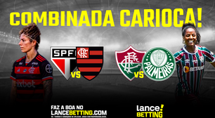 Aposte R$30 e fature R$520 com as vitórias de Flamengo e Fluminense no Brasileirão Feminino