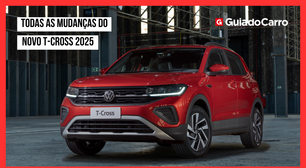 Volkswagen T-Cross 2025: veja todas as novidades, versões e preços