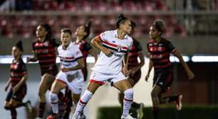 São Paulo vence o Flamengo de virada no Brasileirão Feminino