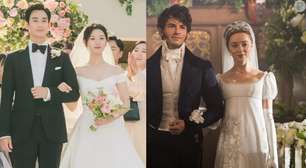 De 'Rainha das Lágrimas' até 'Bridgerton': 10 vestidos de noiva românticos, elegantes e inesquecíveis da Netflix