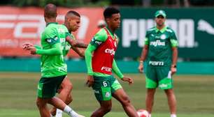 Palmeiras encerra preparação para duelo contra o Botafogo-SP