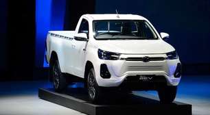 Toyota Hilux elétrica já tem data para entrar em produção