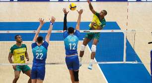 Brasil supera a Argentina no tie-break e vence a primeira na VNL