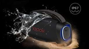 LG lança caixas de som XBOOM no Brasil com graves poderosos