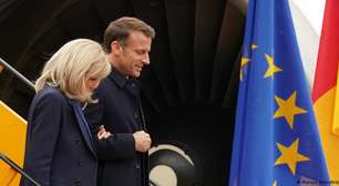 Para além da política: casal Macron em visita à Alemanha