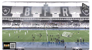 Botafogo faz treino aberto e arrecada doações para o Rio Grande do Sul