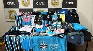 Polícia localiza produtos furtados da loja do Grêmio em abrigo na Região Metropolitana