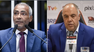 Romário e Marcos Braz são alvos de investigação no STF por suposto esquema de corrupção, diz site