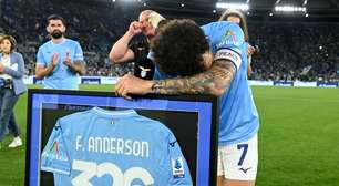 Reforço do Palmeiras, Felipe Anderson vai às lágrimas em despedida da Lazio