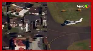 Piloto voa próximo a casas ao fazer pouso de emergência em aeroporto na Austrália