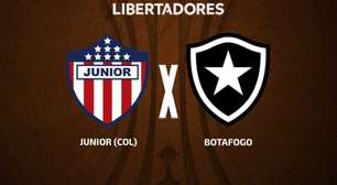 Junior-COL x Botafogo, AO VIVO, com a Voz do Esporte, às 17h30