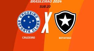 Cruzeiro x Botafogo (Brasileirão Sub-20): onde assistir, escalações e arbitragem