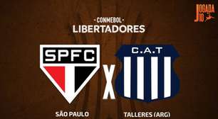 São Paulo x Talleres, AO VIVO, com a Voz do Esporte, 20h