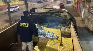 Homem é preso com cerca de 125 mil maços de cigarros contrabandeados em Bagé
