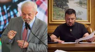 Zelensky critica Lula e cita "aliança" do Brasil com a Rússia