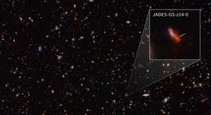 Telescópio James Webb descobre galáxia mais antiga do Universo