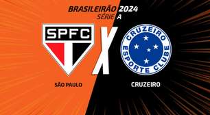 São Paulo x Cruzeiro: onde assistir, escalações e arbitragem