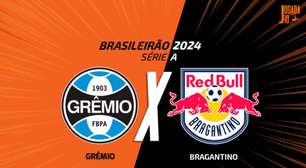 Grêmio x Bragantino, AO VIVO, com a Voz do Esporte, às 14h30