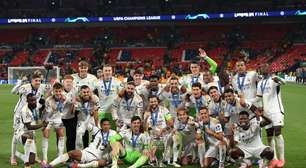 Real Madrid amplia o recorde de títulos da Liga dos Campeões
