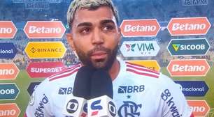Gabigol desabafa após goleada do Flamengo e afirma que quer continuar no clube