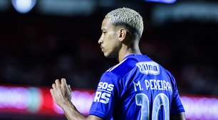 Matheus Pereira lamenta derrota do Cruzeiro e ressalta falta de eficácia