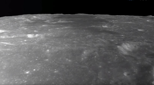 Vídeo de sonda da China mostra pouso no lado afastado da Lua