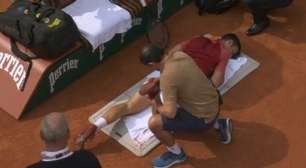 Djokovic cancela treino e passa por exames no joelho em Roland Garros