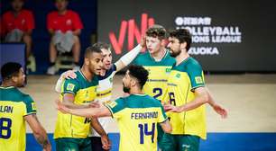 VNL: Brasil atropela a Alemanha e estreia com vitória na segunda semana
