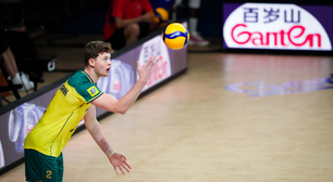 Brasil atropela Alemanha e volta a vencer na VNL Masculina