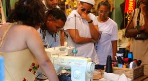 Jovens da periferia do Recife criam moda com tecido africano