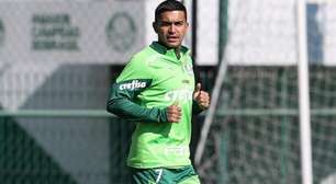 Dudu treina no Palmeiras e pode ser relacionado contra o Vasco