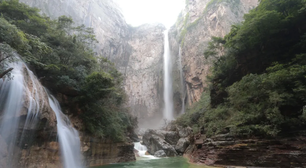 A farsa da 'cachoeira mais alta da China'