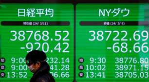 Ações de Hong Kong acompanham alta de mercados regionais; China cai