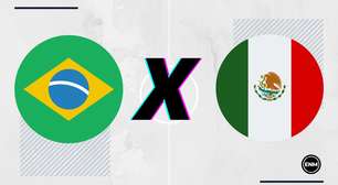 Brasil x México: prováveis escalações, onde assistir, retrospecto e palpites