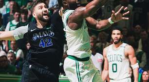 Boston Celtics domina do início ao fim e vence jogo um das finais contra o Dallas Mavericks