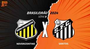 Novorizontino x Santos, AO VIVO, com a Voz do Esporte, 21h