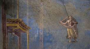 Escavações revelam sala azul misteriosa nas ruínas de Pompeia; veja vídeo