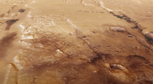 Novo vídeo de Marte te leva para passeio por cânions e crateras