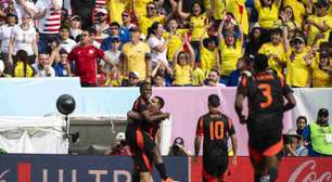 Colômbia goleia os EUA com brilho de atletas que atuam no Brasileirão