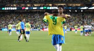 Endrick salva Brasil, que vence México em jogo de falhas defensivas e dificuldades de criação