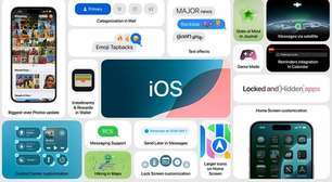 iOS 18: sistema do iPhone tem nova tela inicial, IA e bloqueio facial de apps; confira as mudanças