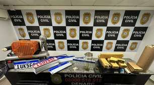 Fábrica clandestina de placas é desarticulada em Alvorada pela Polícia Civil