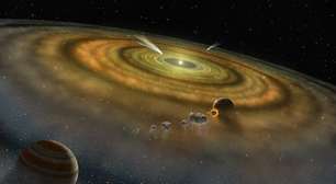 Telescópio James Webb revela colisão de asteroides em sistema estelar vizinho