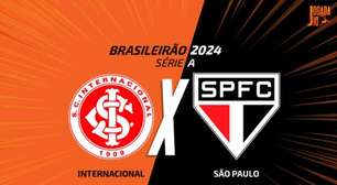 Internacional x São Paulo: onde assistir, escalações e arbitragem