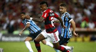 Flamengo busca retomar a liderança do Brasileirão contra o Grêmio