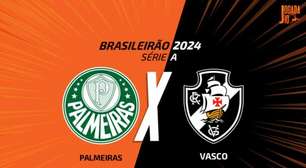 Palmeiras x Vasco, AO VIVO, com a Voz do Esporte, às 20h
