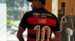 Neymar fica impressionado com gol de Luiz Araújo, do Flamengo, no Maracanã; veja